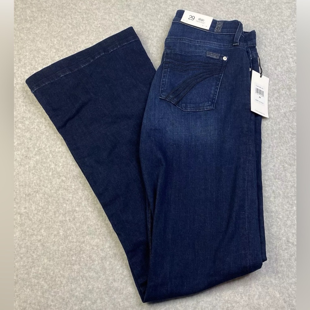 7FAMK DOJO JEANS 29x35” NWT
